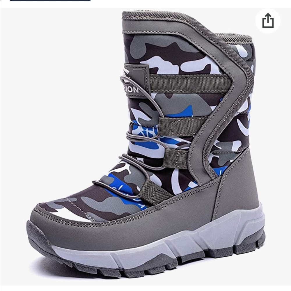 Hobibear Winter Boots with Faux Fur Lining
